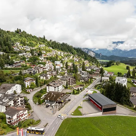 アパート Edelweiss Ferienwohnung, Attica Muntognas フリムス